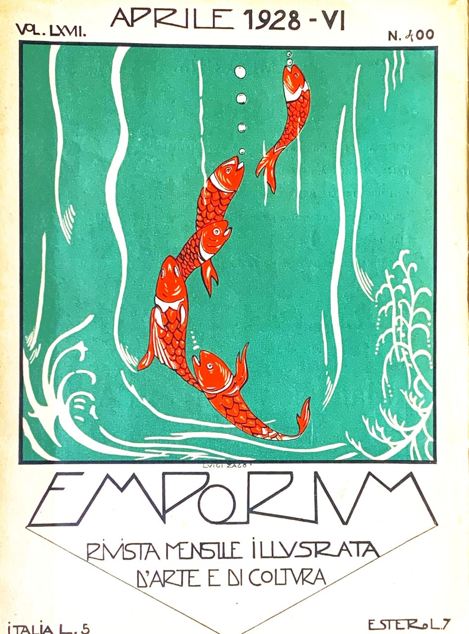 EMPORIUM rivista mensile illustrata Aprile 1928