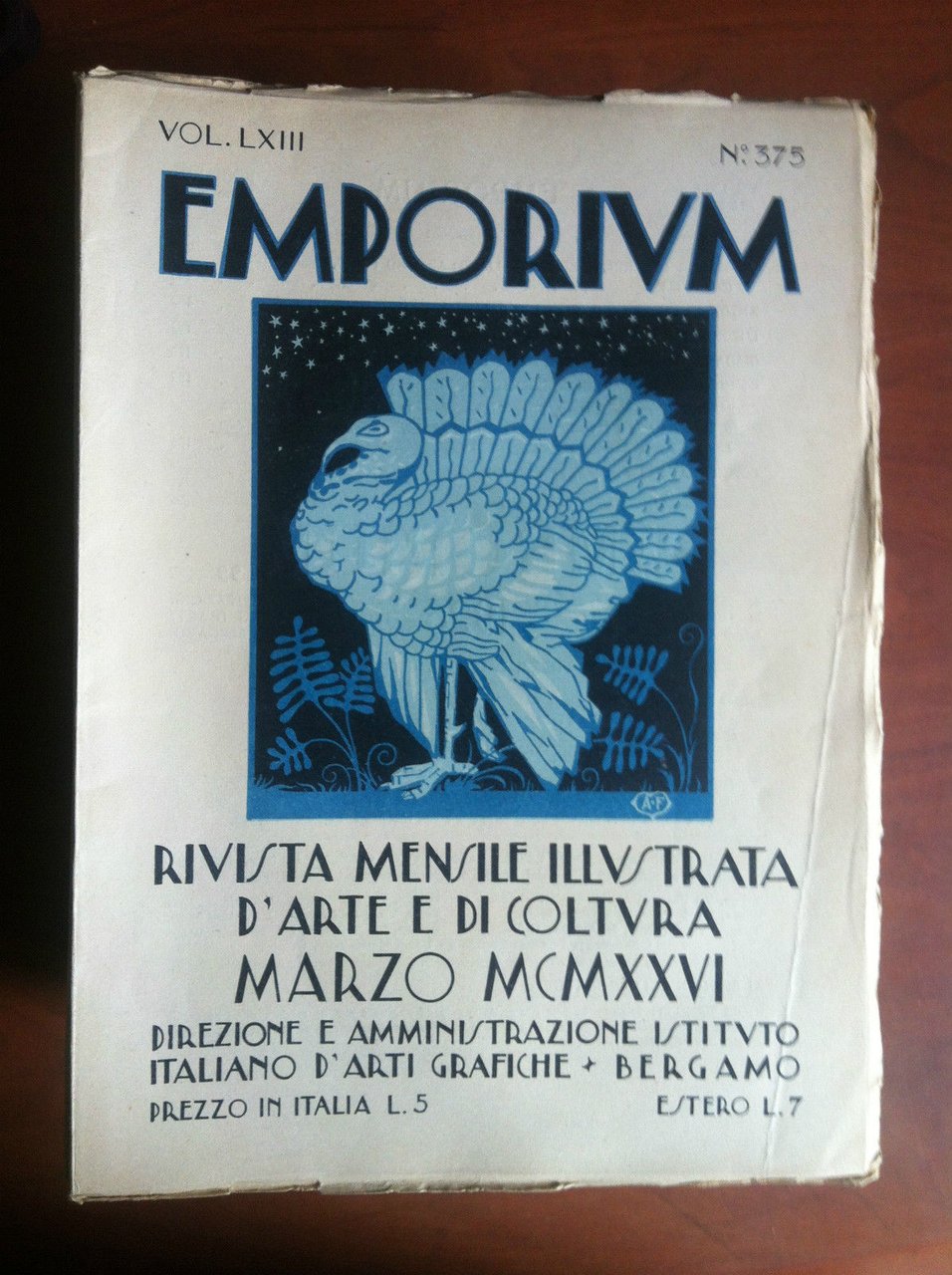 Emporium Vol LXIII n^ 375 Marzo 1926 - E15355