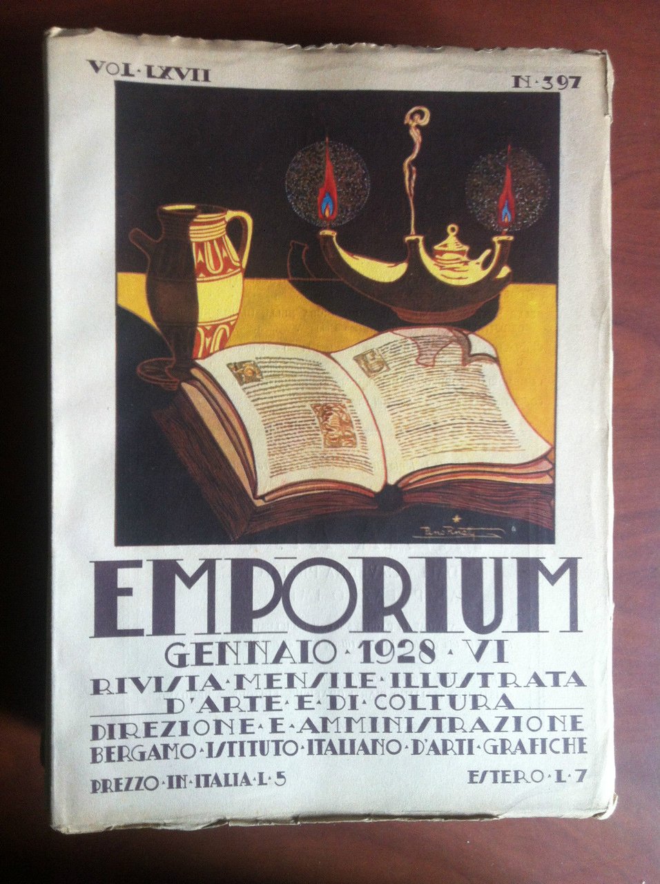 Emporium Vol LXVII n^ 397 Gennaio 1928 - E15370