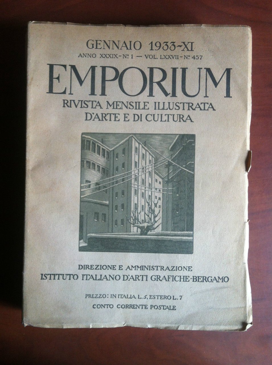 Emporium Vol LXXVII n^ 457 Gennaio 1933 - E15333