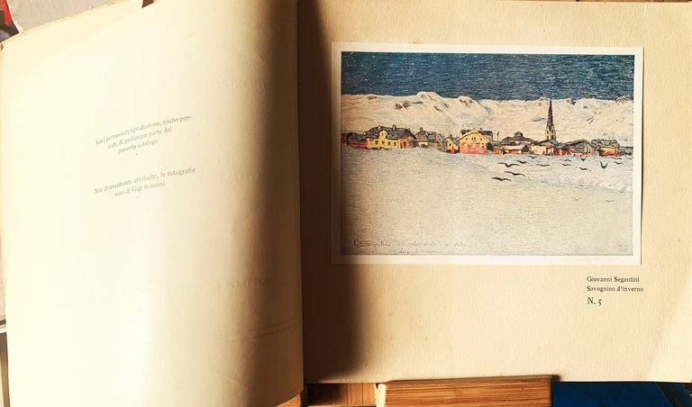 Esposizione retrospettiva dell'opera di Giovanni Segantini, Gaetano Previati, Vittore Grubicy …