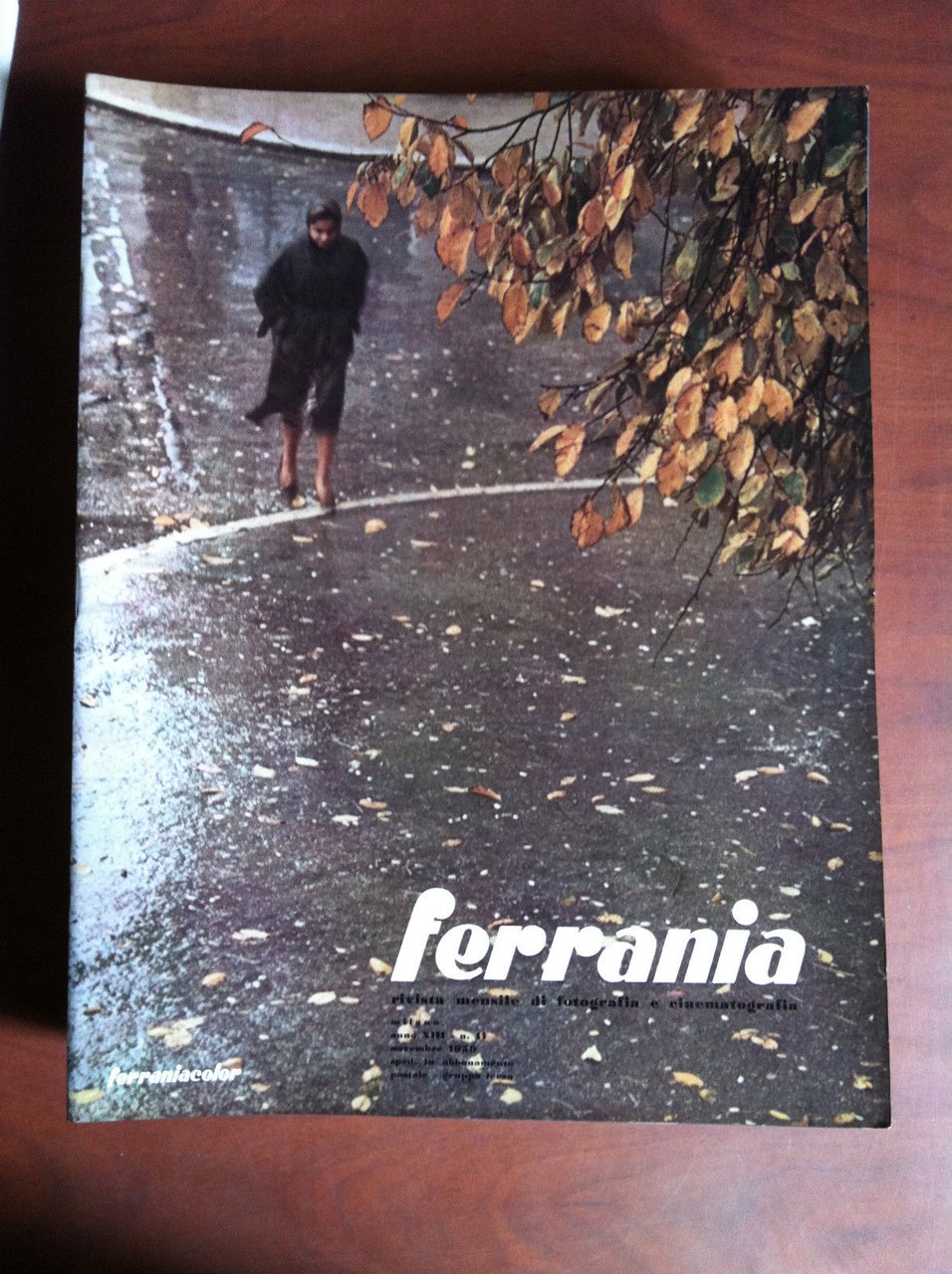 Ferrania Anno XIII n^ 11 Novembre 1959 Cover: Benedetto Trani …