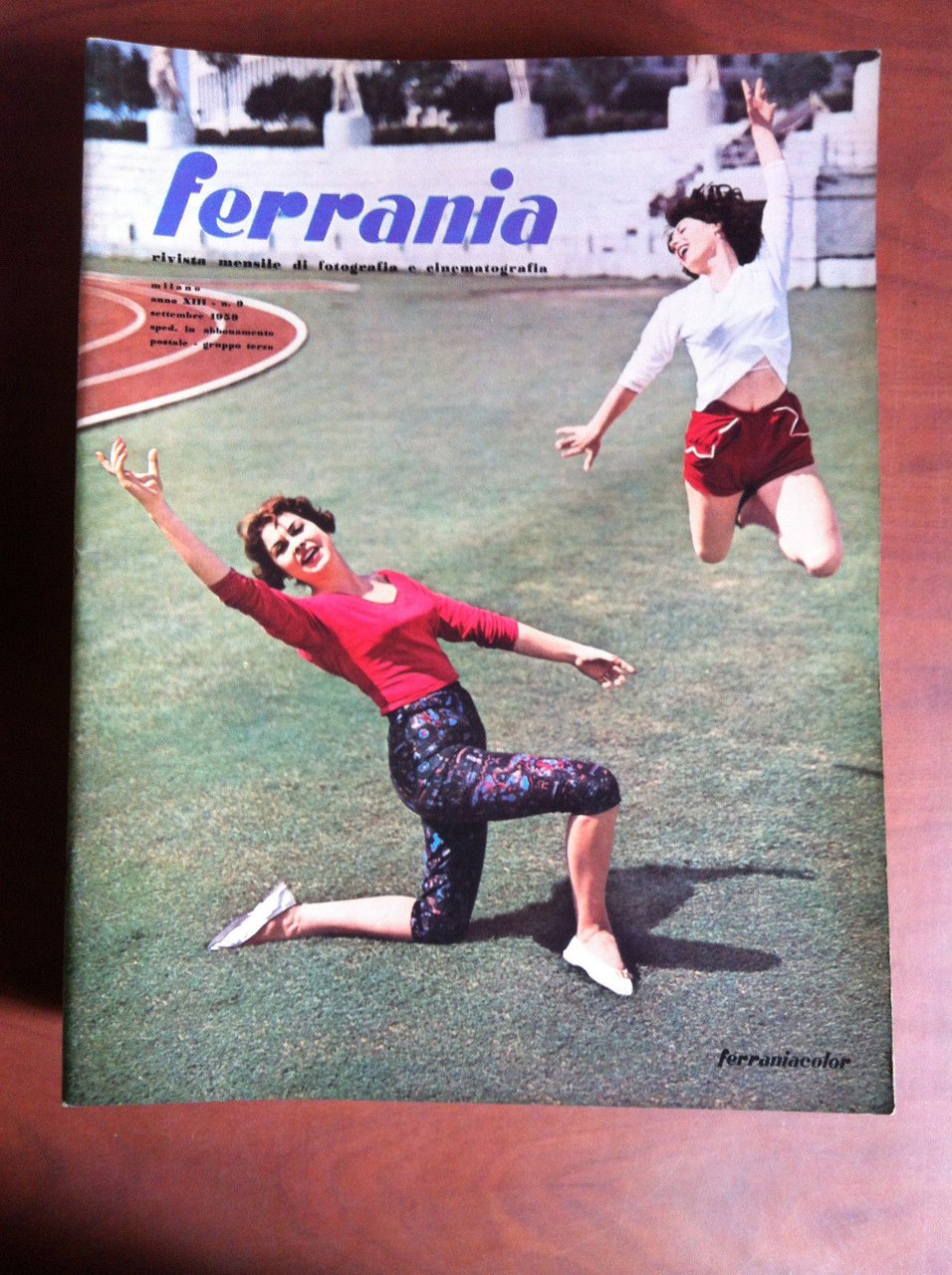 Ferrania Anno XIII n^ 9 Settembre 1959 Cover: Brunetto Pellegrineschi …
