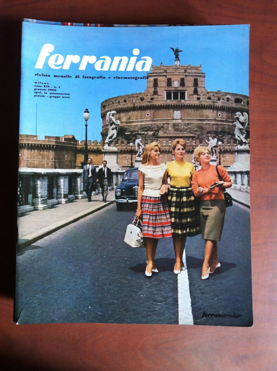 Ferrania Anno XIV n^ 1 Gennaio 1960 Cover: Franco Grillo …