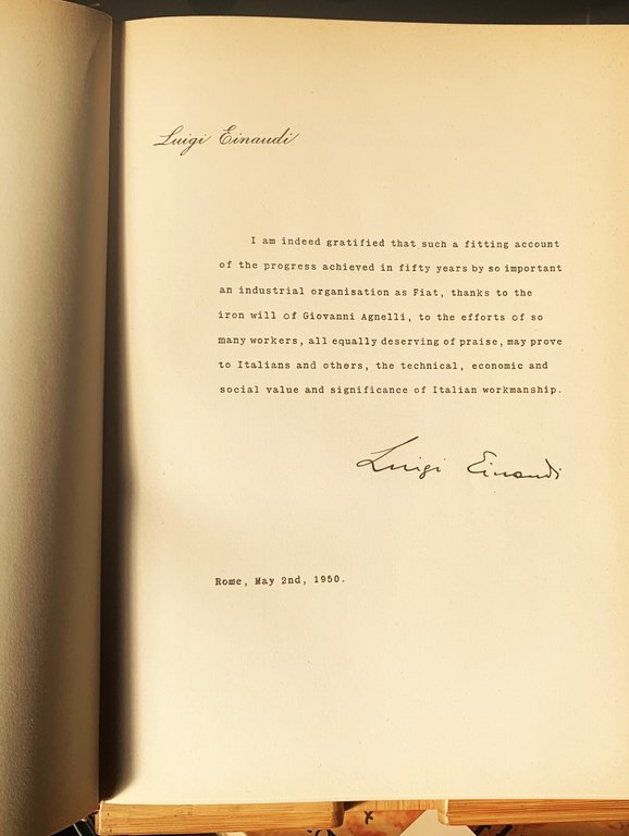 FIAT. A Fifty Years' Record | Immagine Gallery 2
