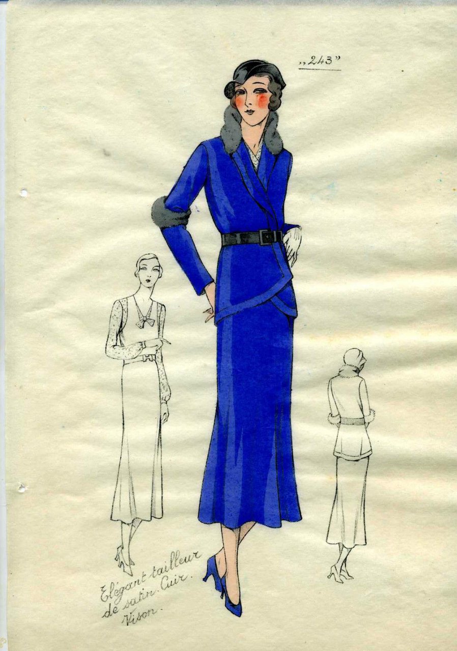 Figurino Francese 1932