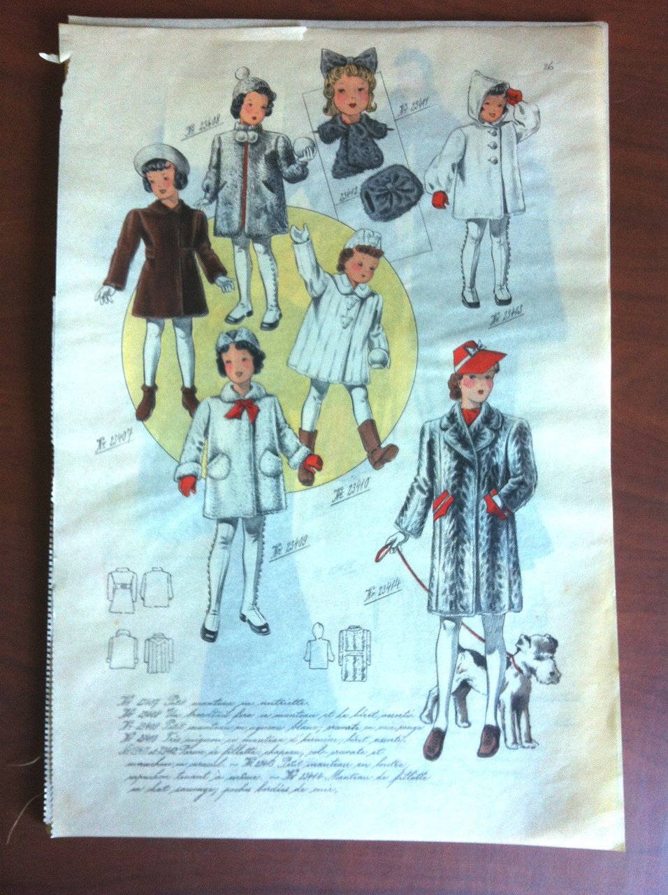 Figurino originale anni '30 Paris | Immagine principale