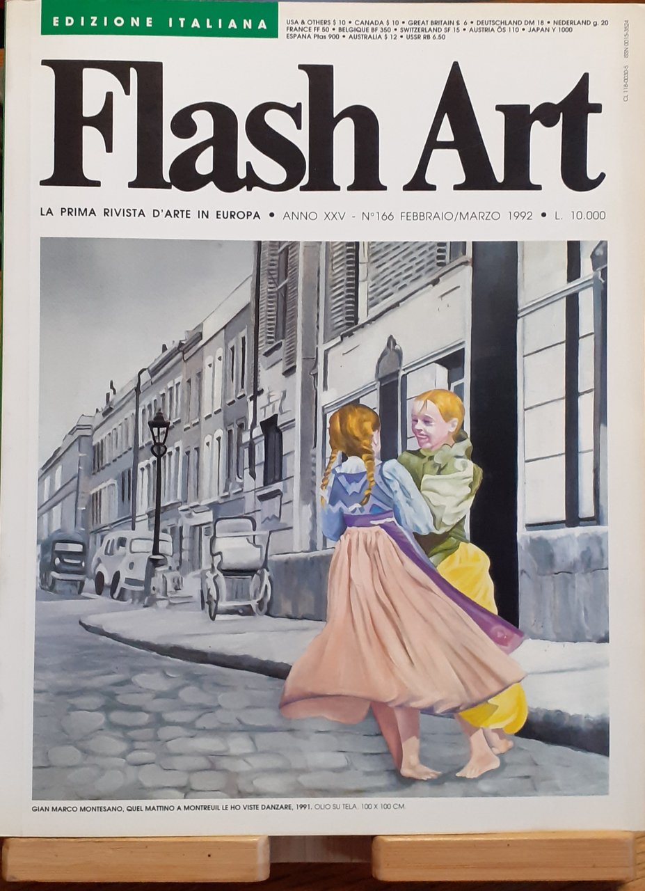Flash Art Edizione italiana N^ 166 febbraio/marzo 1992 | Immagine principale