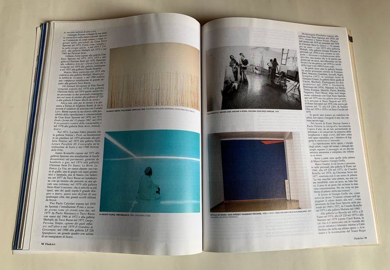Flash Art. La prima rivista d'Arte in Europa / Edizione …