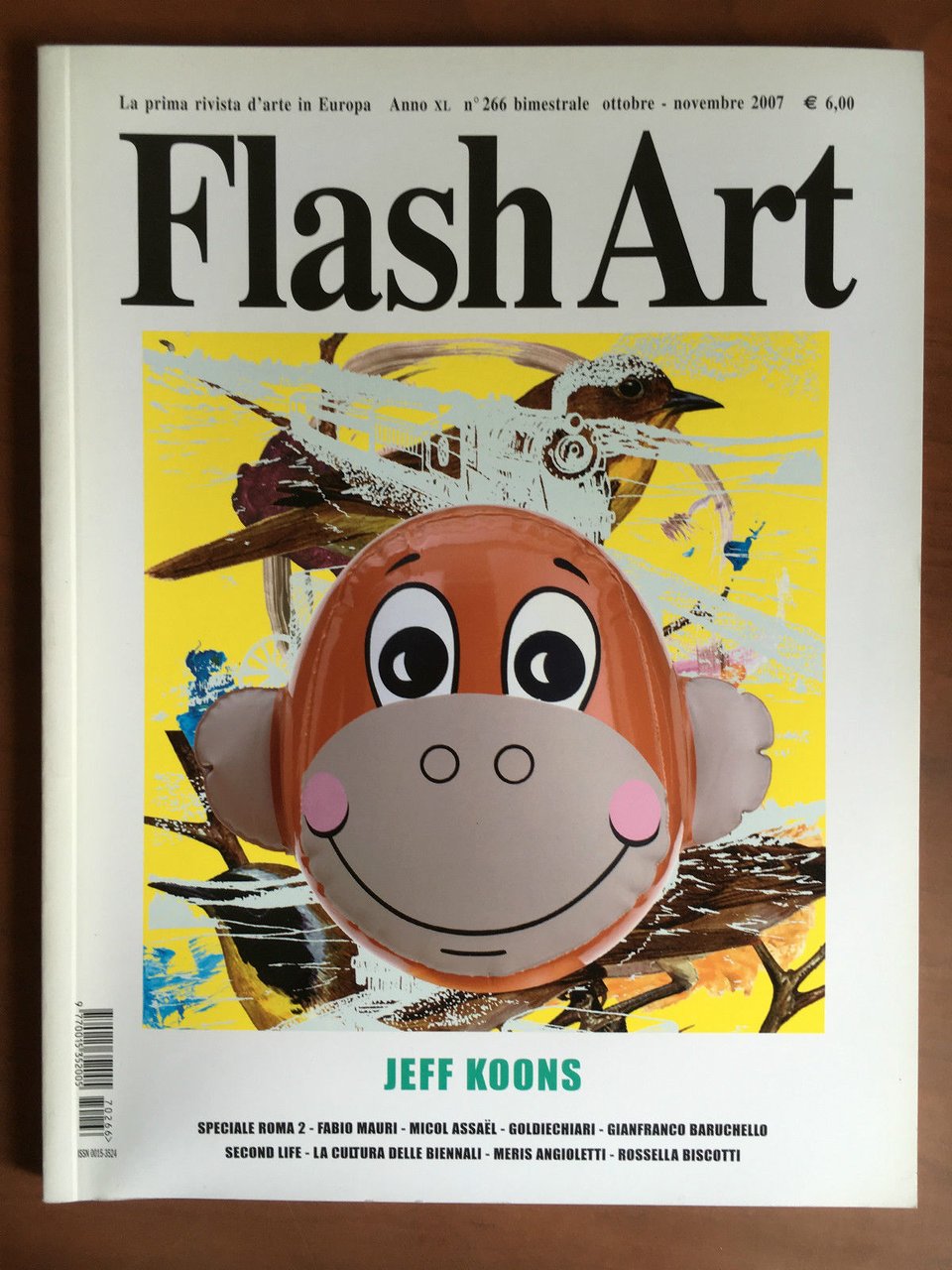 Flash Art n^ 266 Ottobre/Novembre 2007 Cover: Jeff Koons - …