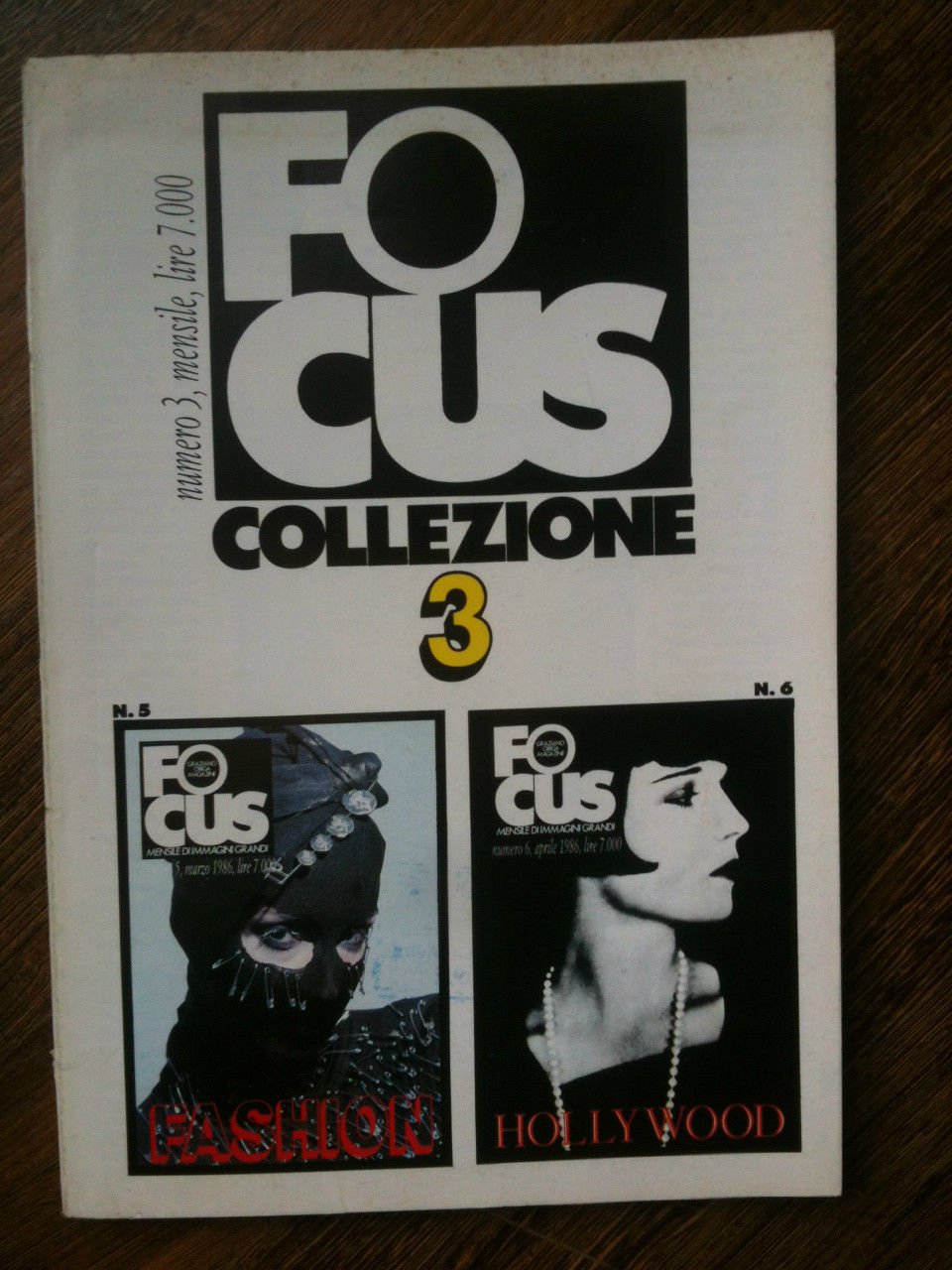 FOCUS Collezione n^ 3 - 1986