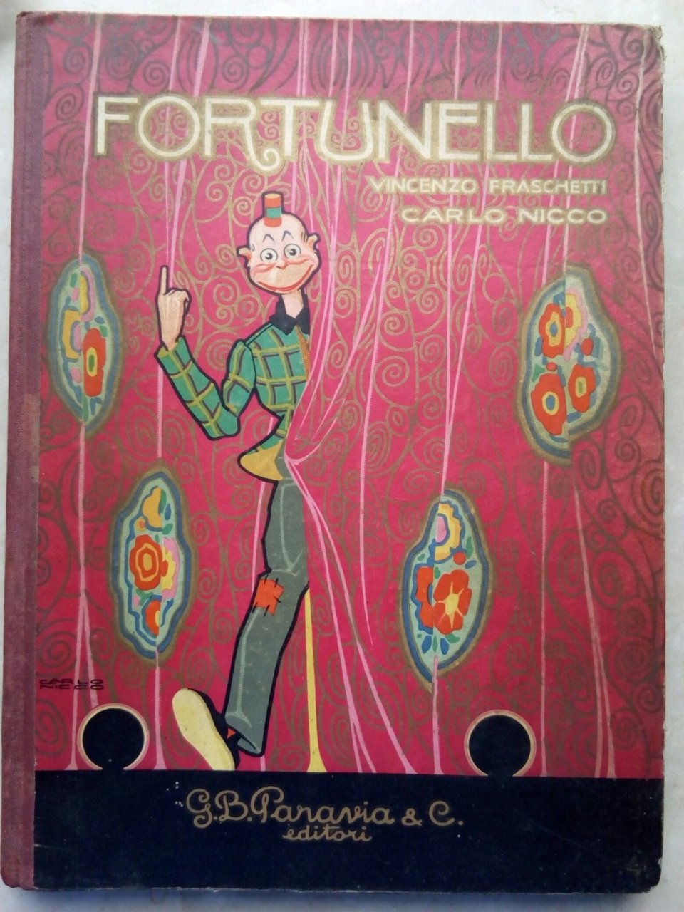 FORTUNELLO di Vincenzo Fraschetti illustrato da Carlo Nicco 1924