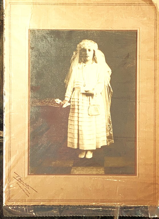 Fotografia anni '30 prima comunione