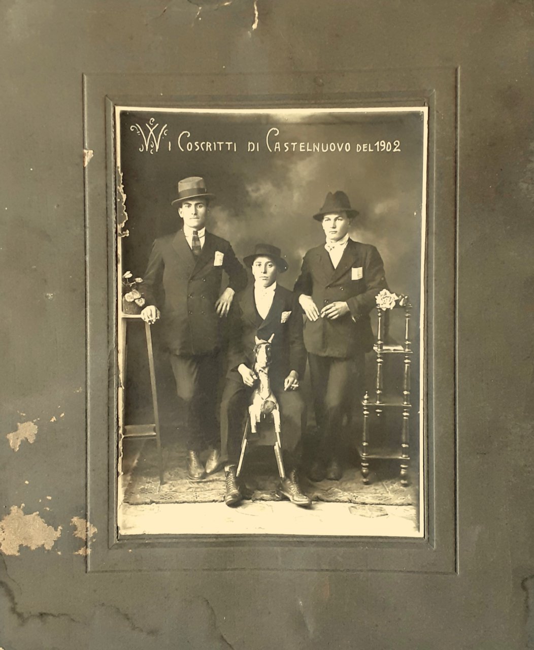 Fotografia originale ai sali d'argento W i Coscritti di Castelnuovo …