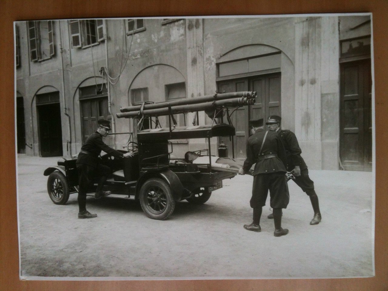 Fotografia originale anni '30 P. Canonica - Torino Corpo Vigili …