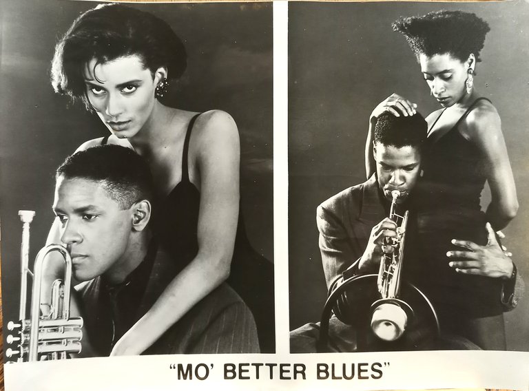 Fotografia originale d'agenzia Mo' Better Blues Denzel Washington