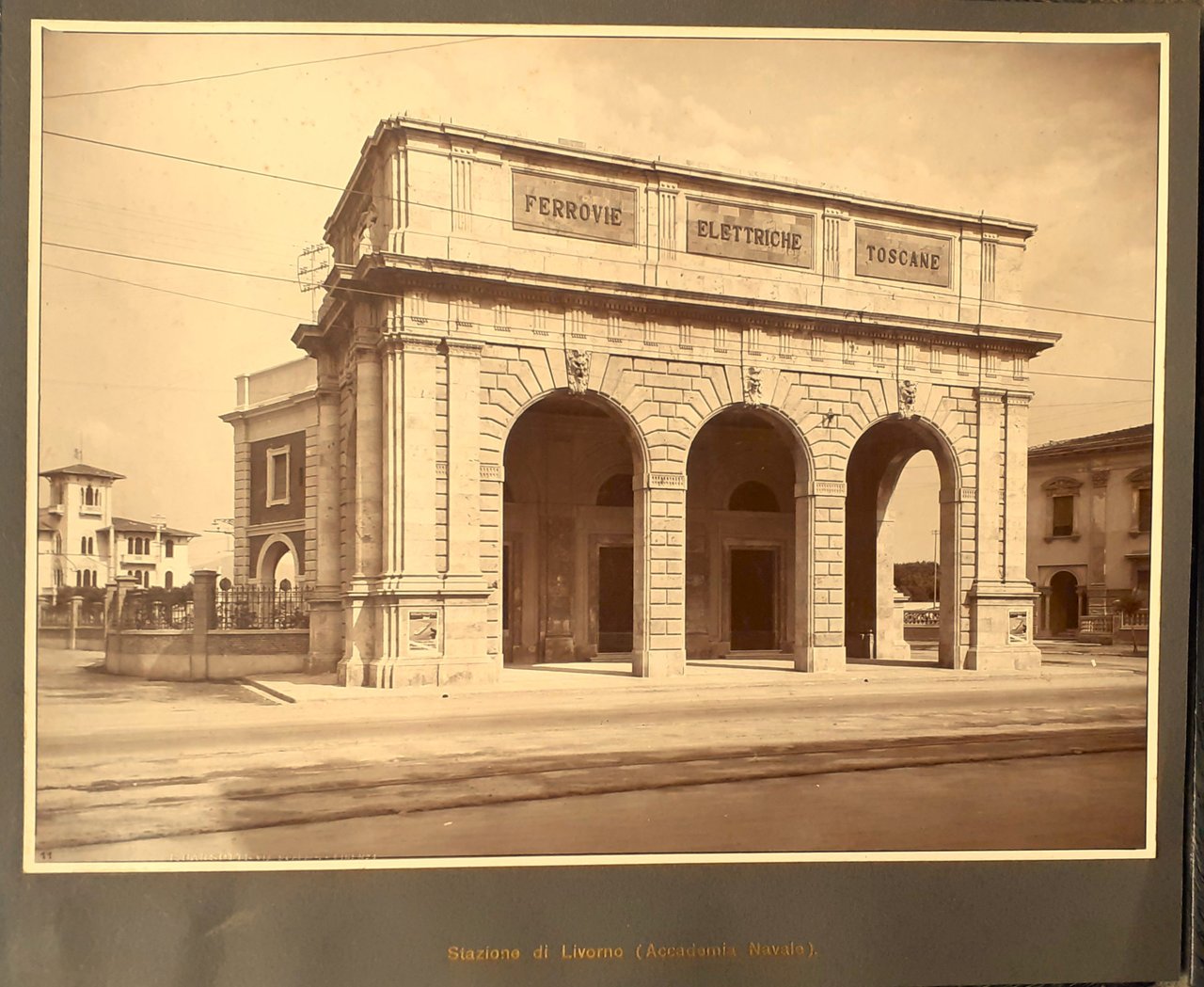 Fotografia originale F. Barsotti Livorno - Ferrovie Elettriche Toscane anni …