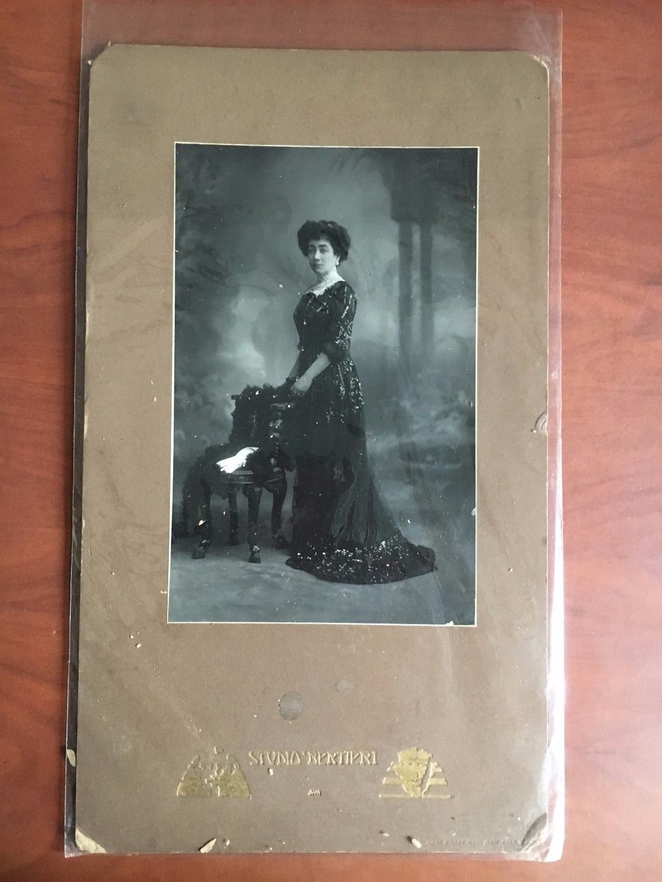 Fotografia originale Francesca Bertini Studio Bertieri Torino 1910 o1916 | Immagine principale