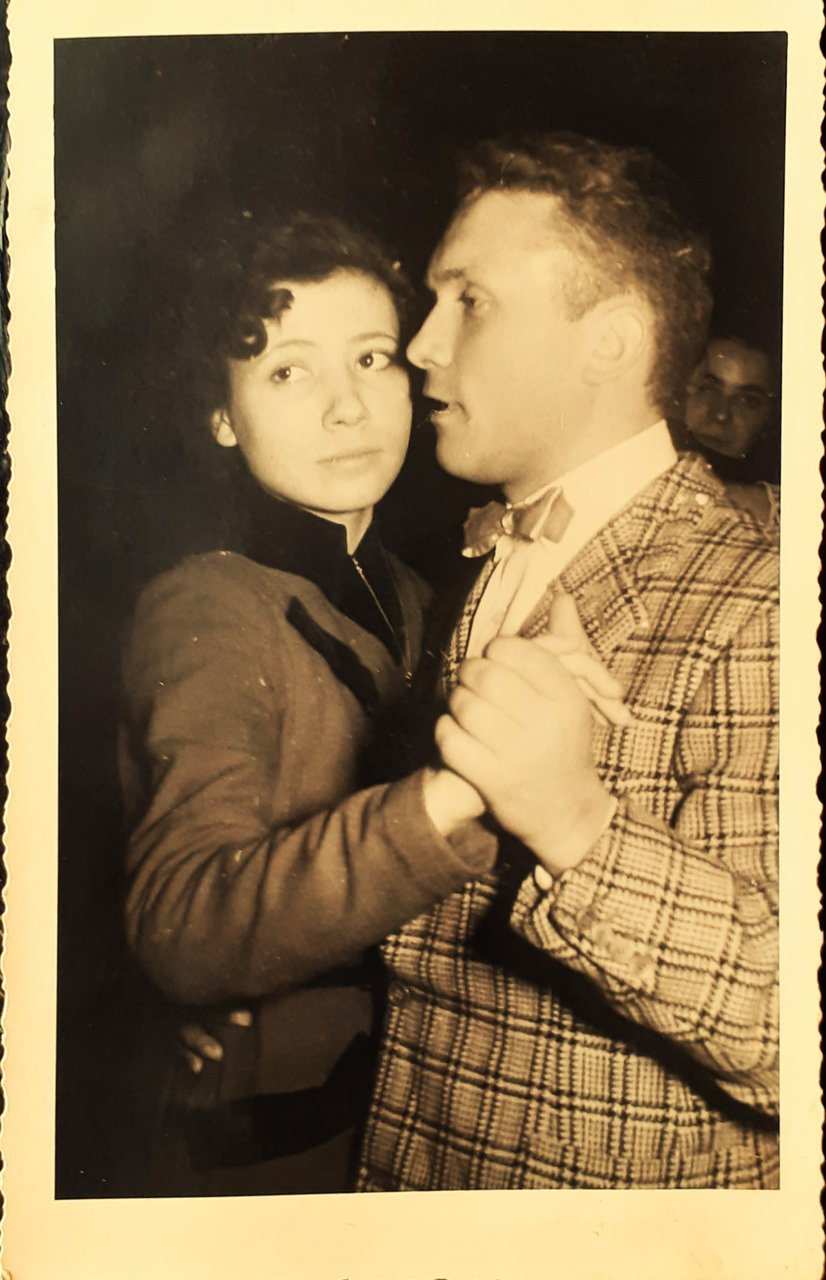 Fotografia originale Mario Piovano Maestro fisarmonicista anni '40