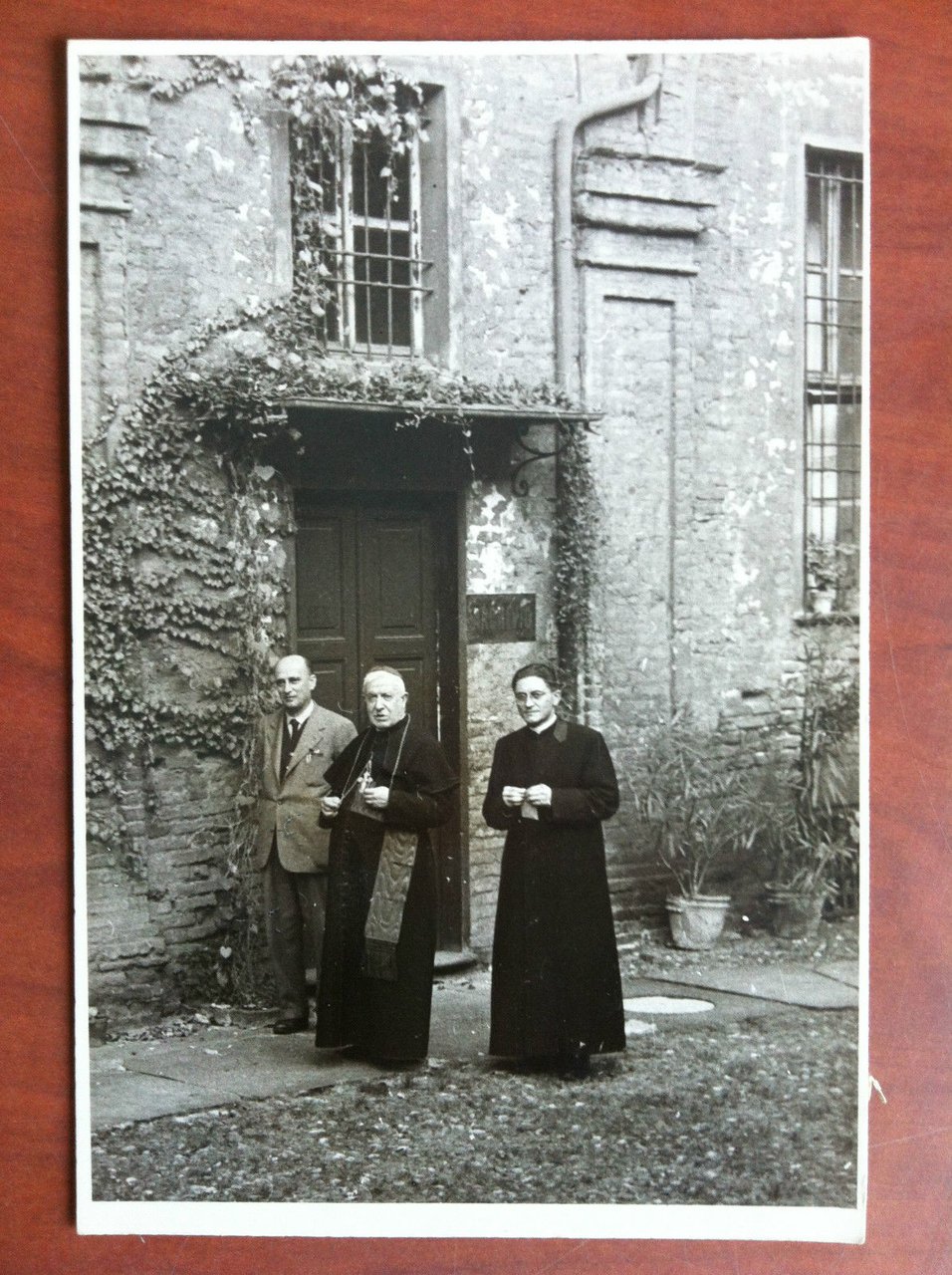 Fotografia originale Monsignor Angelo Bartolomasi Foto G. Mosso - E19391