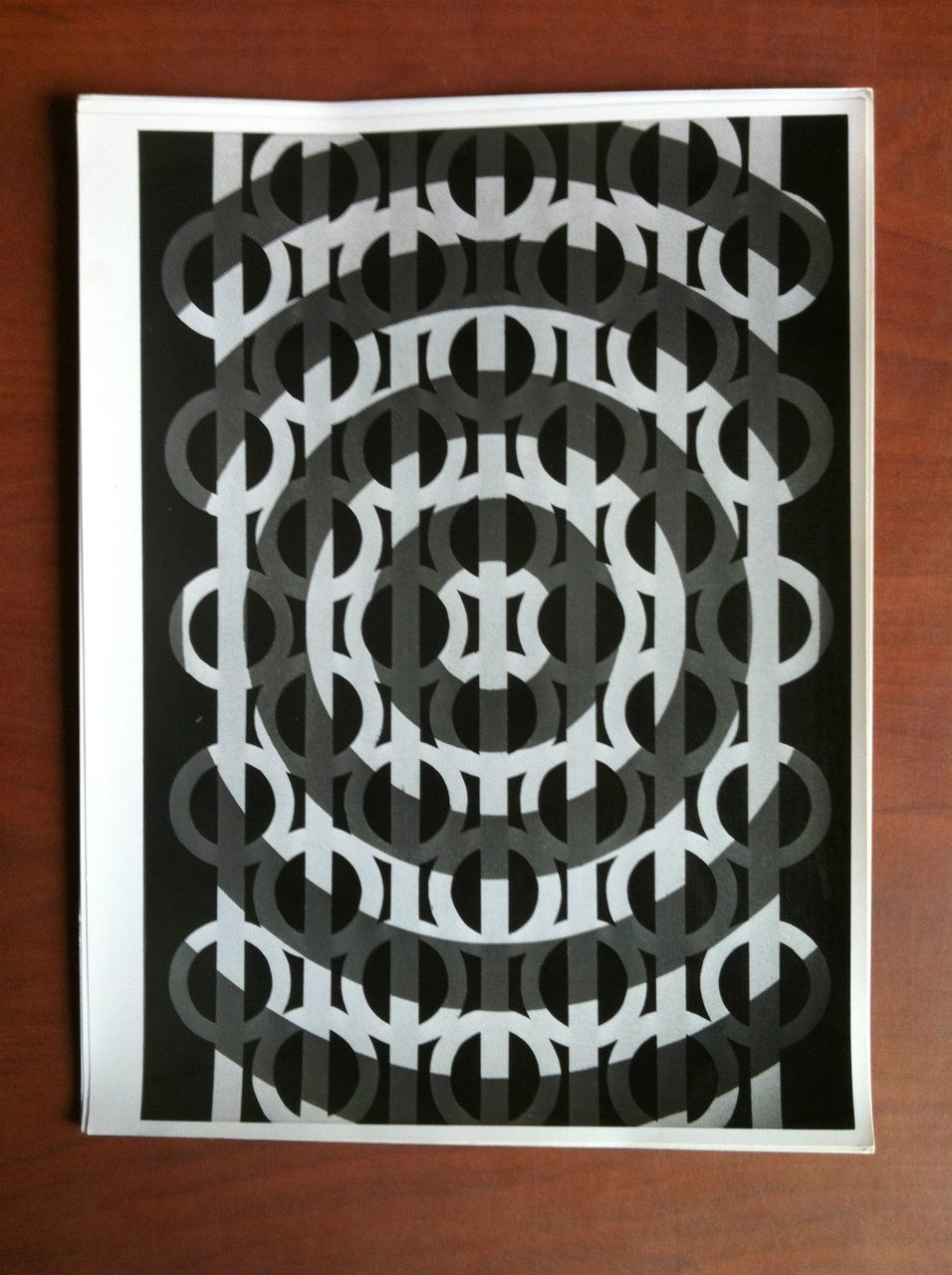 Fotografia originale Nilde Carabba "cerchi concentrici" Ezio Frea 1967 - … | Immagine principale