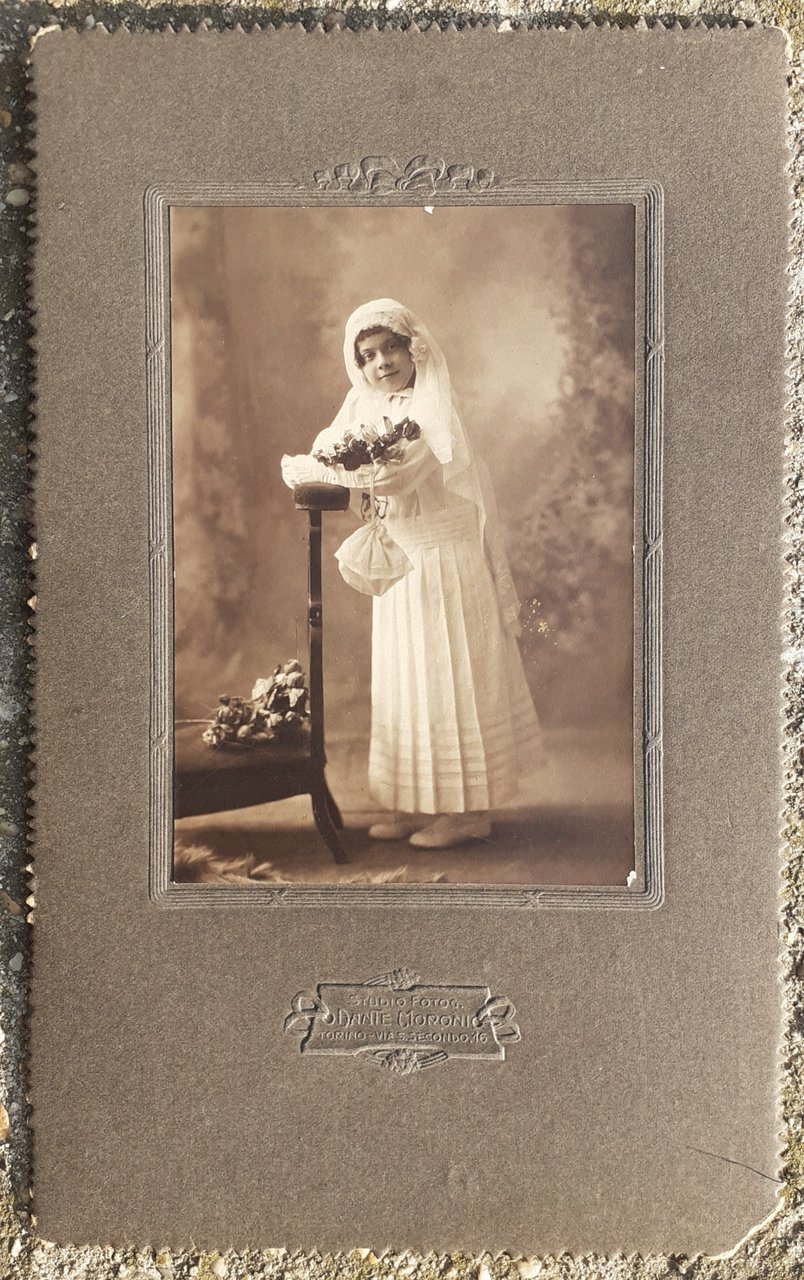 Fotografia originale Prima Comunione - Dante Moroni fotografo Torino anni …