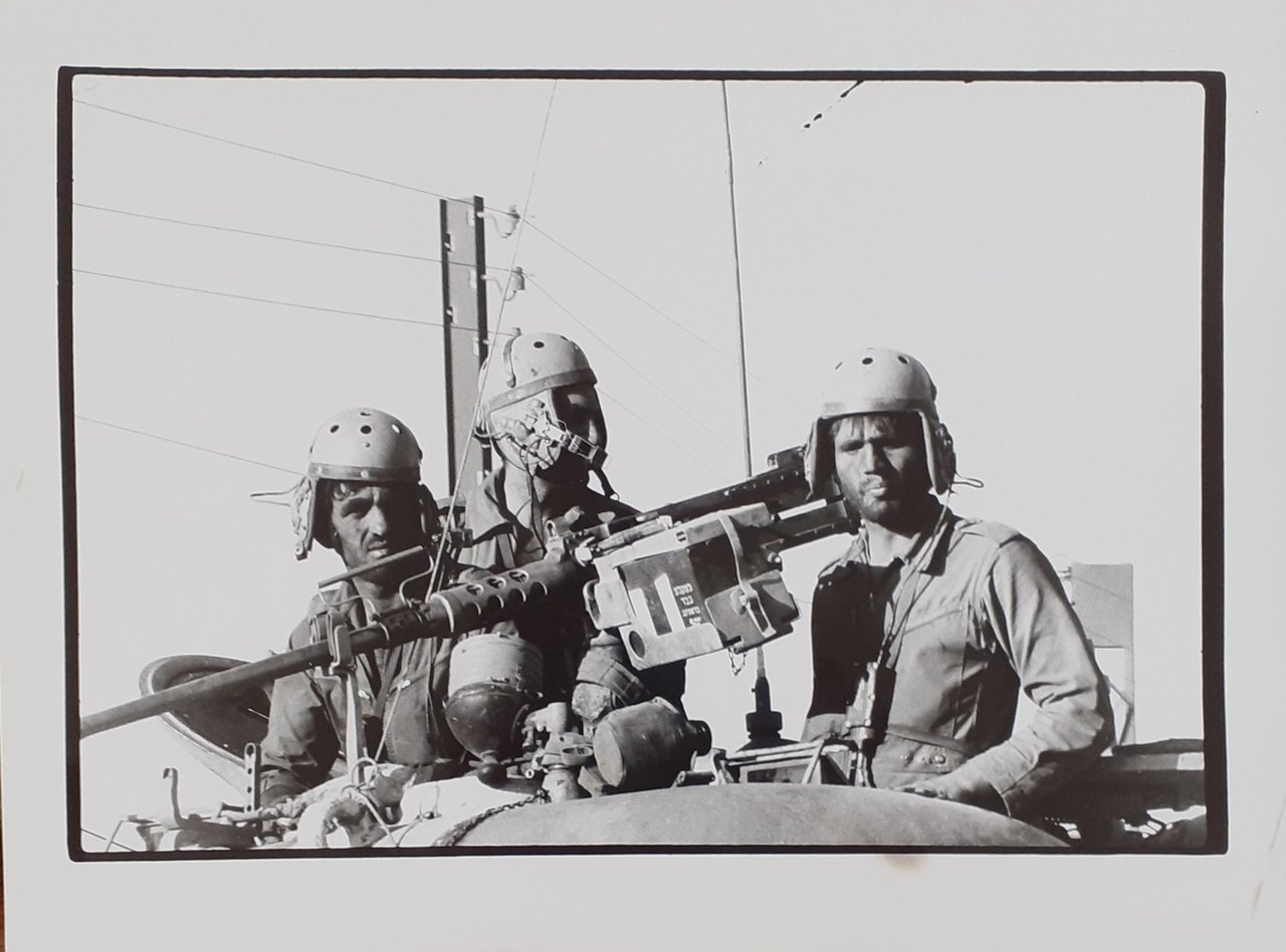 Fotografia originale Roberto Schezen "Siria. Carristi israeliani" 1973 | Immagine principale