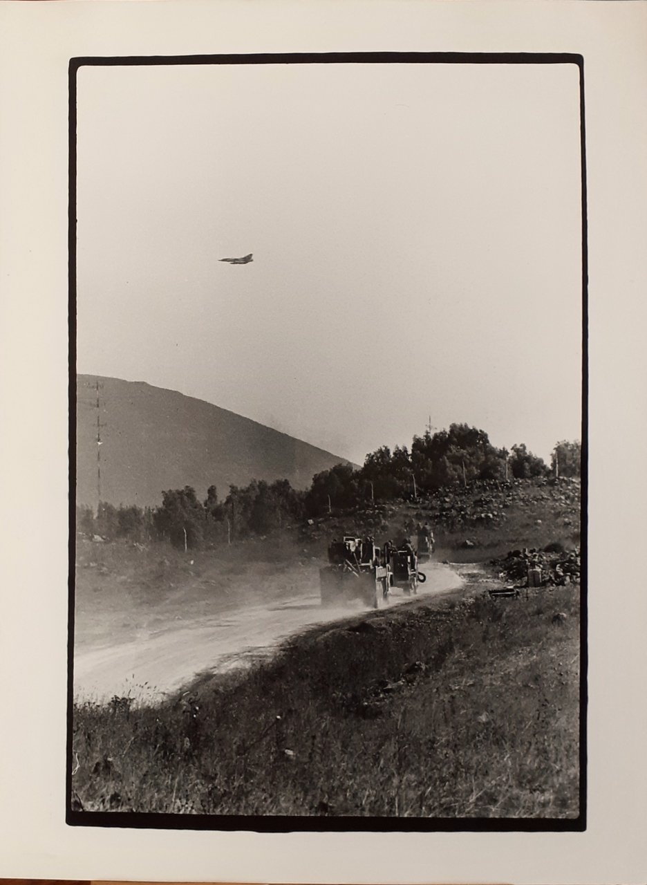 Fotografia originale Roberto Schezen "Sudan. La controffensiva israeliana" 1973