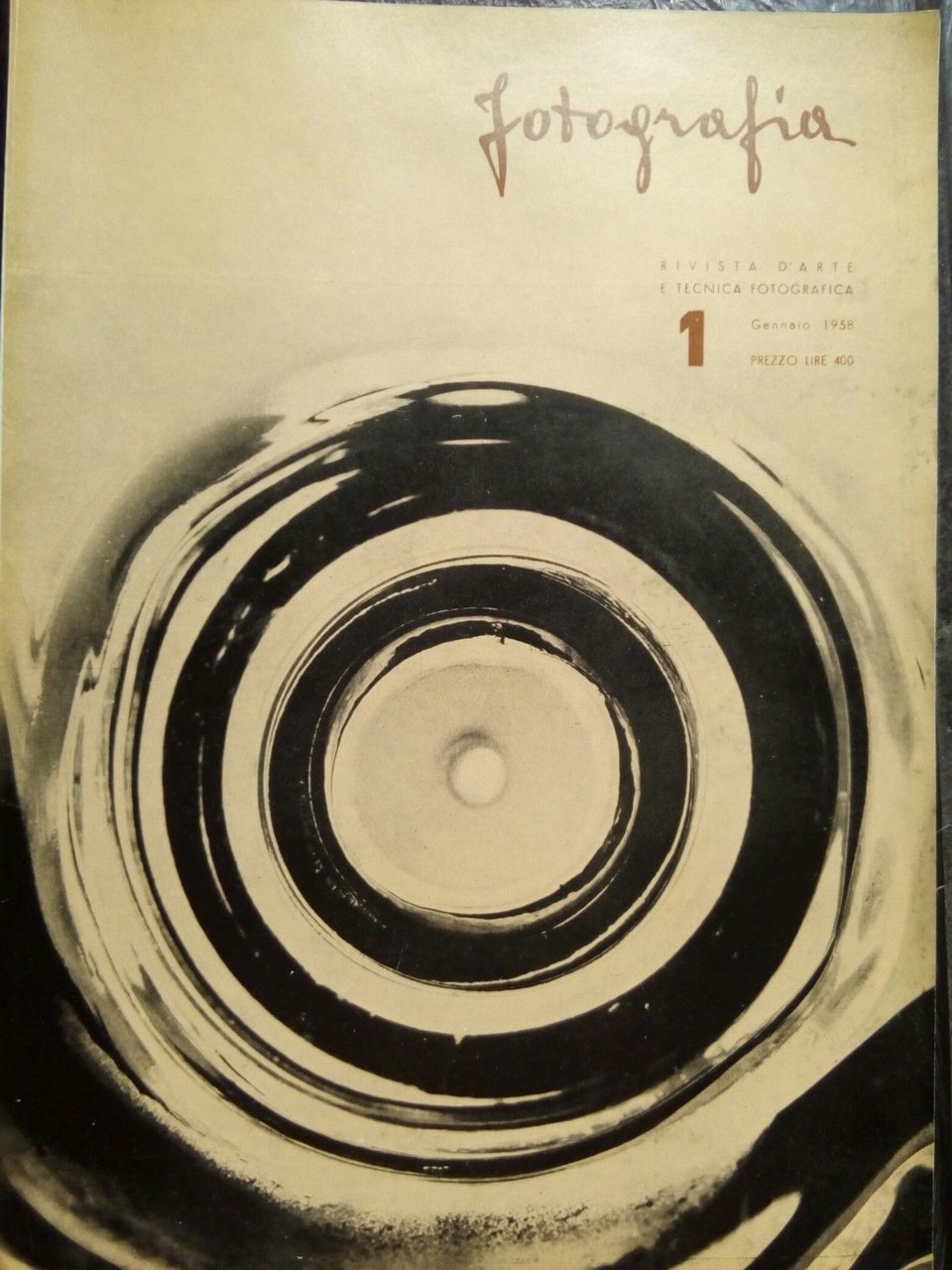 Fotografia rivista ottobre n^ 1 gennaio 1958