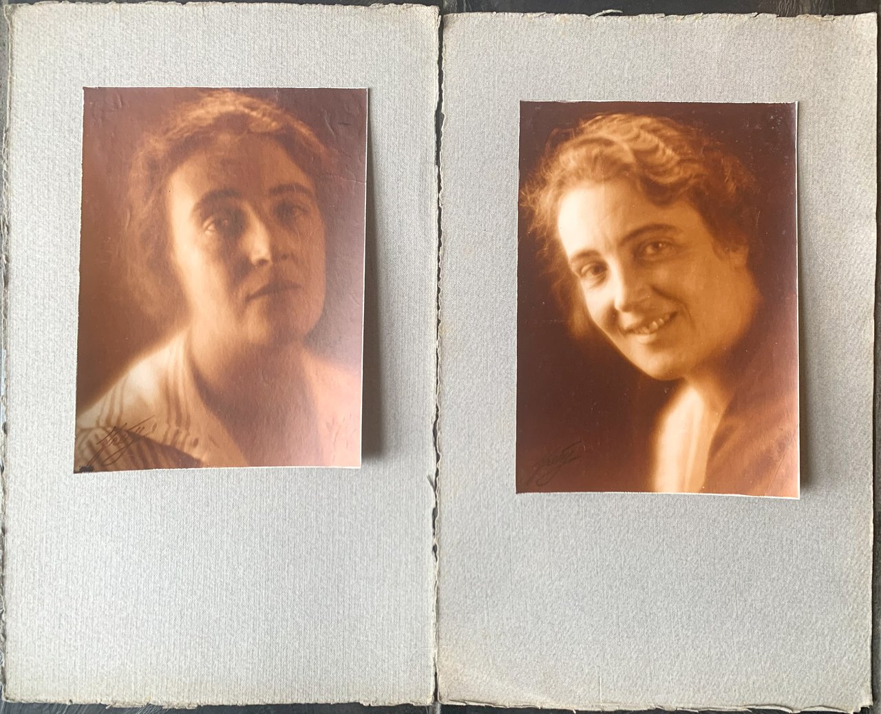 Fotografie color seppia - ritratto