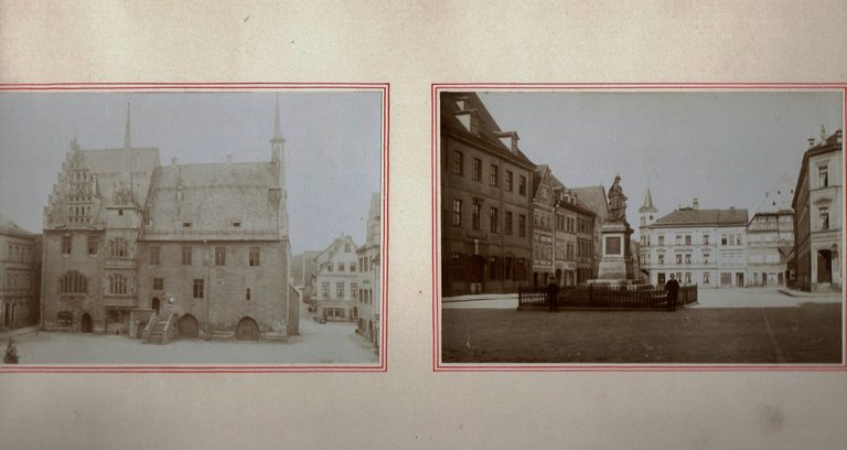 Fotografie NEUSTADT a/ ORLA Germania fine '800