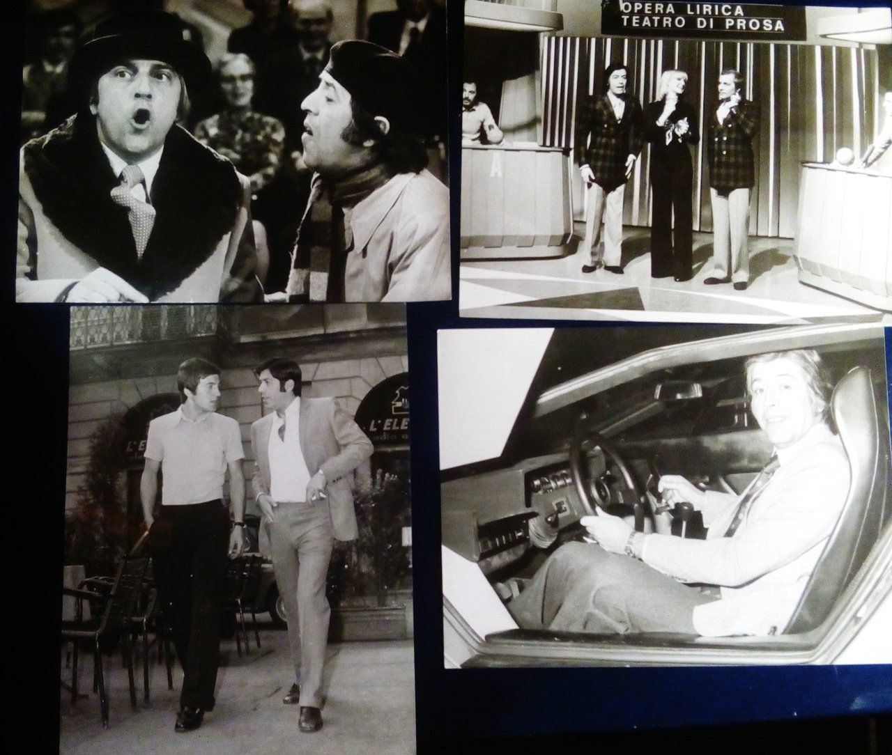 fotografie originali Ric e Gian anni '70