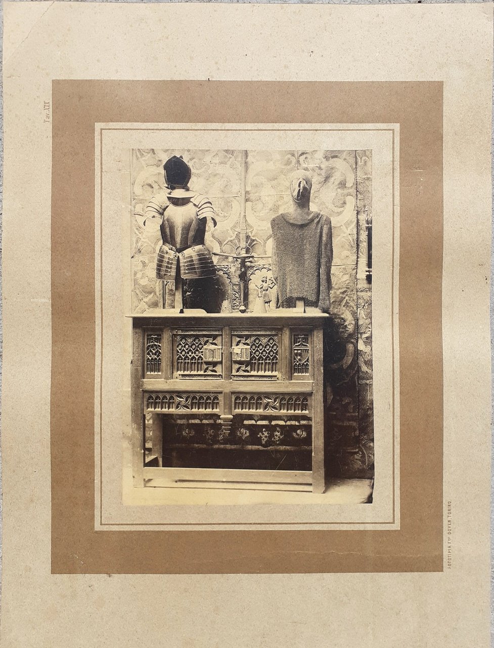 Fototipia F.lli Doyen Torino 1885 circa