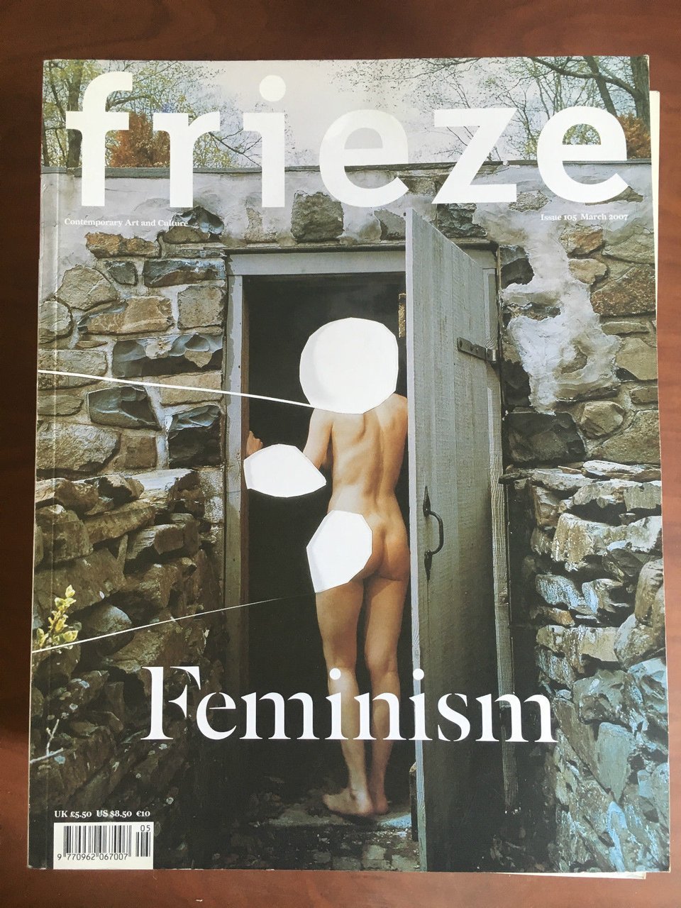 Frieze n^ 105 March 2007 Cover: Collier Schorr - E21614