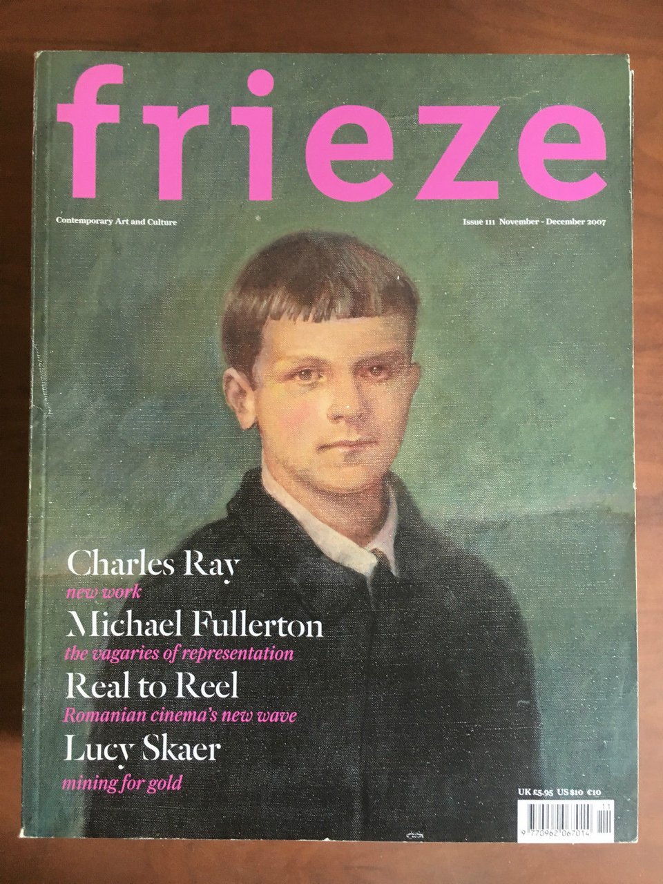 Frieze n^ 111 Nov/Dec 2007 Cover: Michael Fullerton - E21617 | Immagine principale