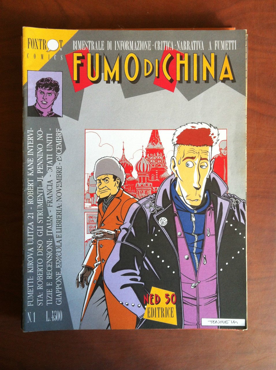 Fumo di China n^ 1 Novembre/Dicembre 1989 NED 50 Editrice …