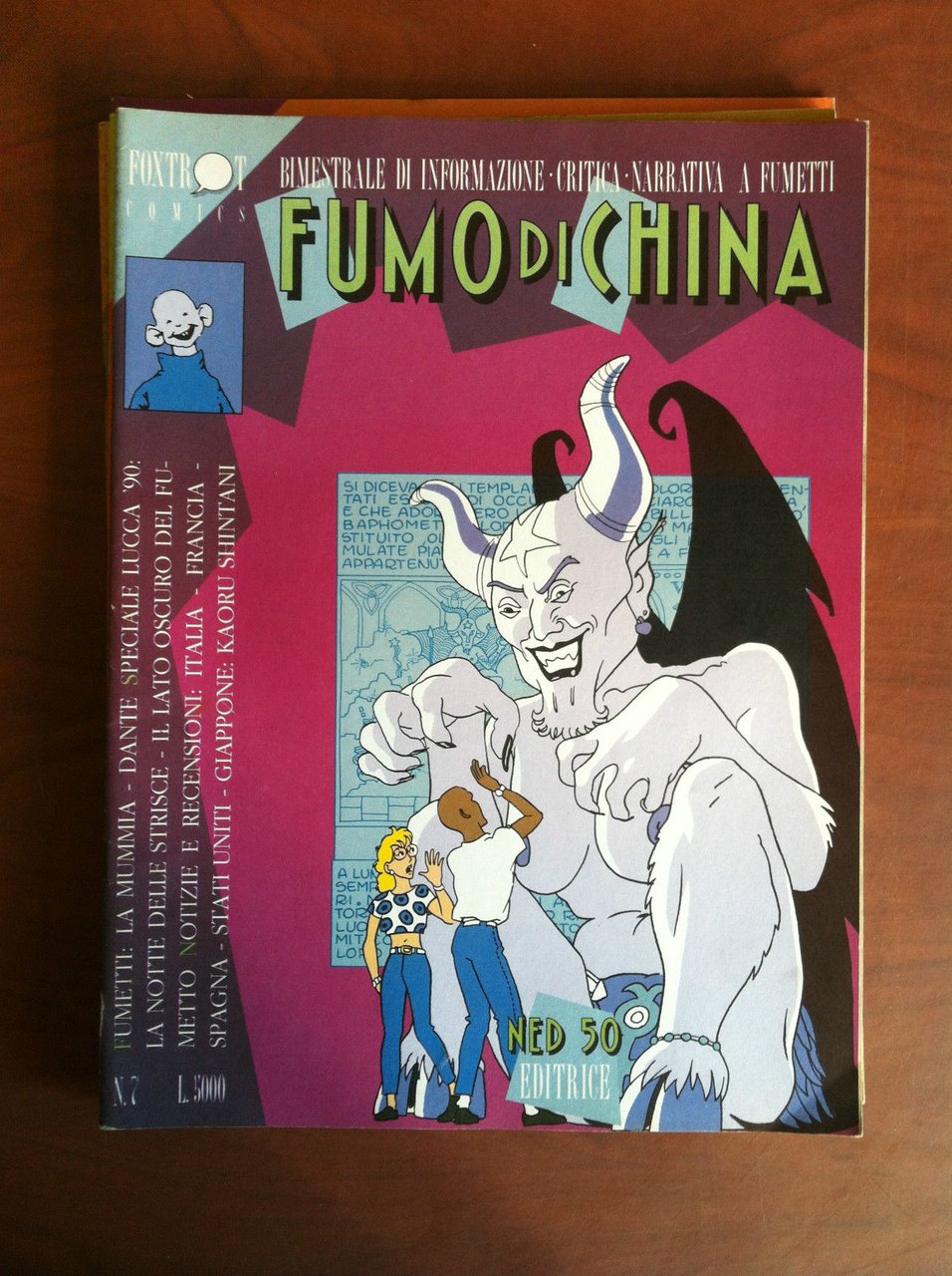 Fumo di China n^ 7 Novembre/Dicembre 1990 NED 50 Editrice … | Immagine principale