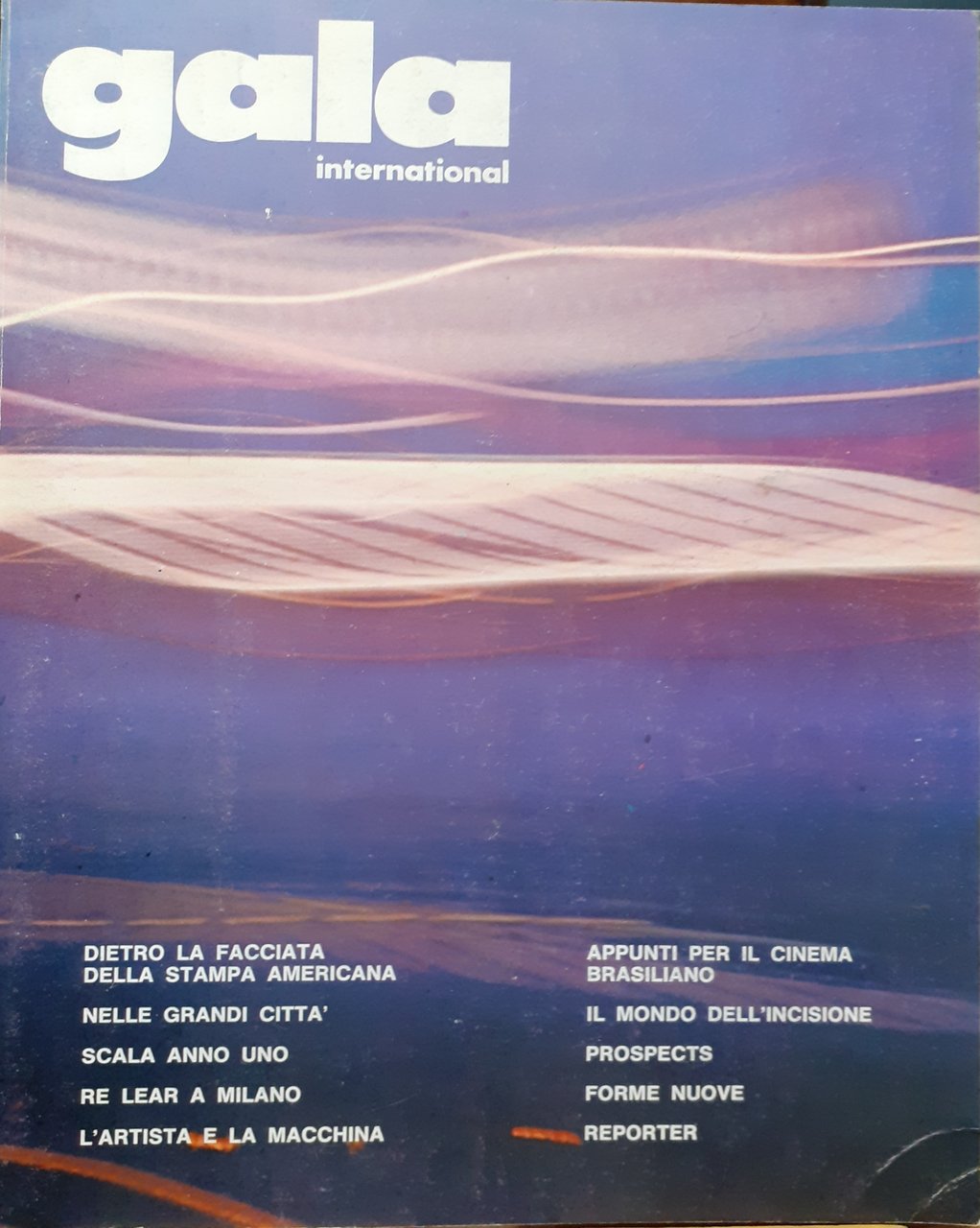 Gala international magazine N^ 6 1972
