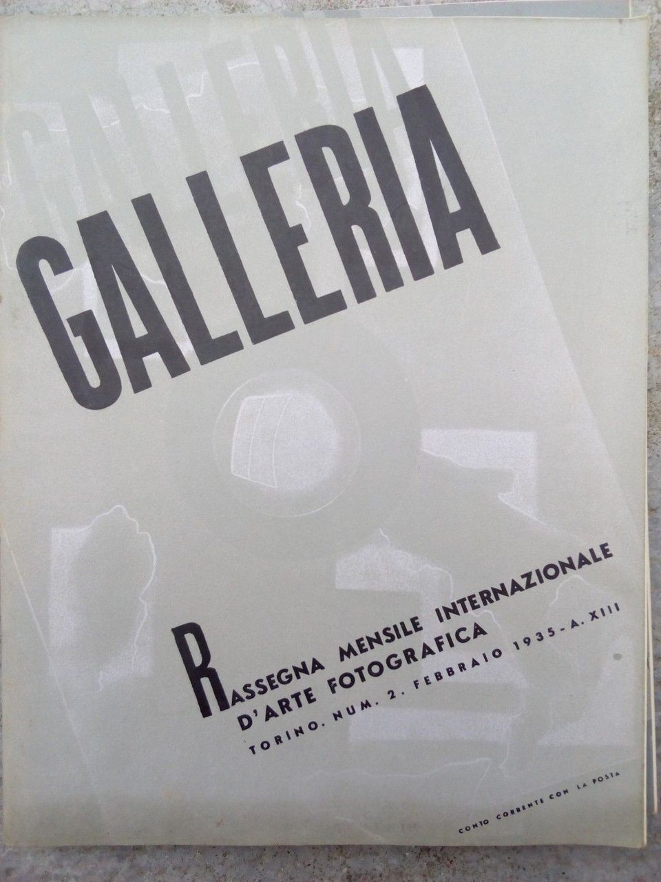 Galleria. Rassegna Mensile Internazionale d'Arte Fotografica (N 2 1935)