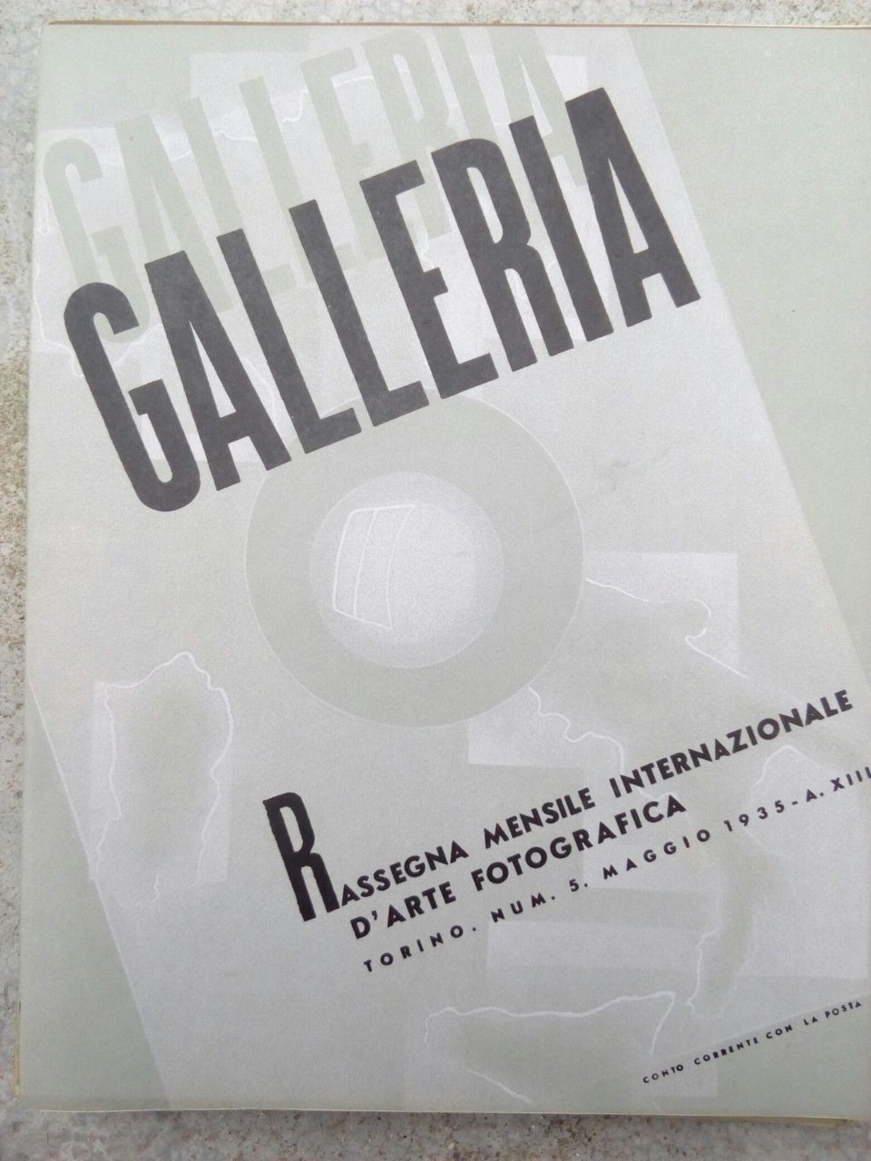 Galleria. Rassegna Mensile Internazionale d'Arte Fotografica (N 5 1935)