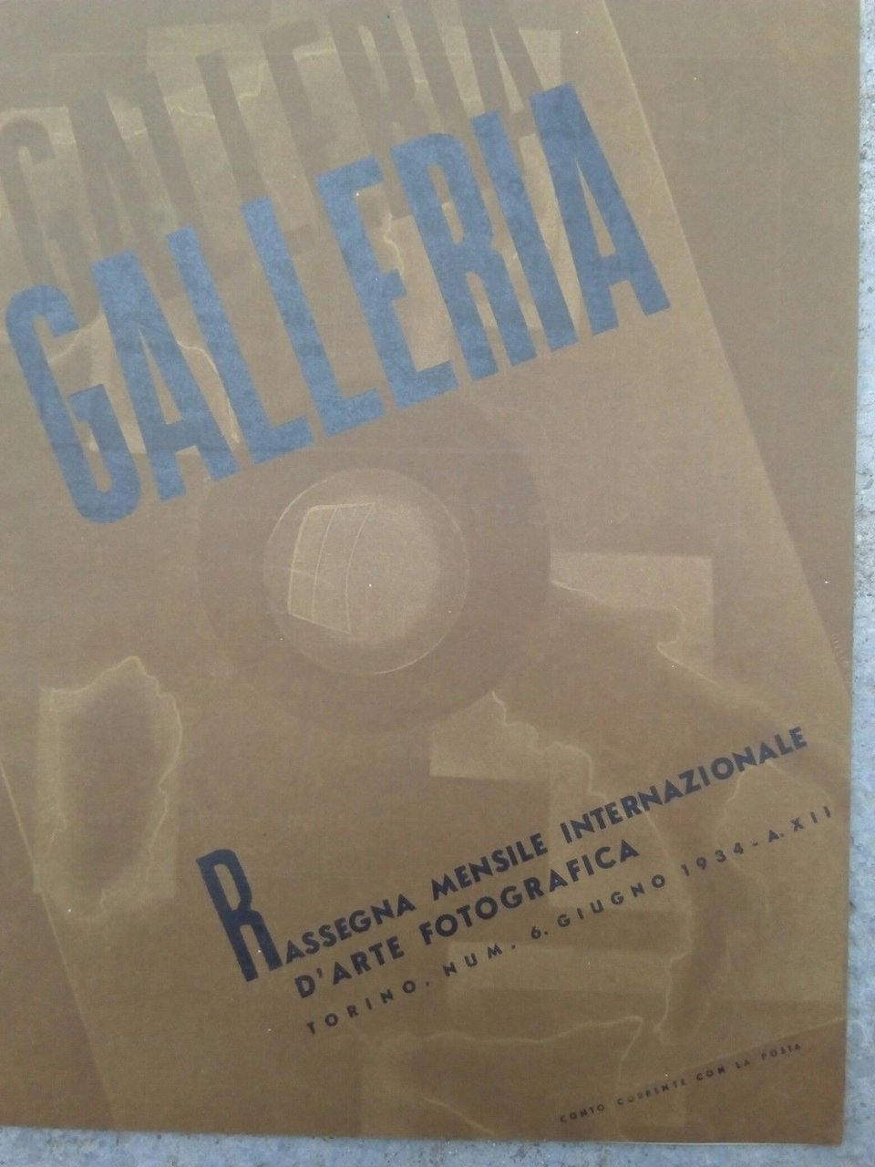 Galleria. Rassegna Mensile Internazionale d'Arte Fotografica (N 6 1934)