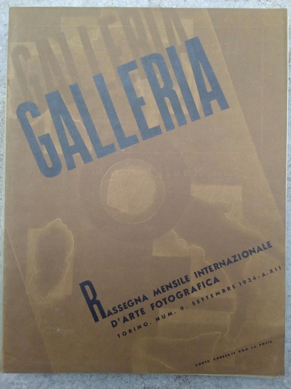 Galleria. Rassegna Mensile Internazionale d'Arte Fotografica (N 9 1934)