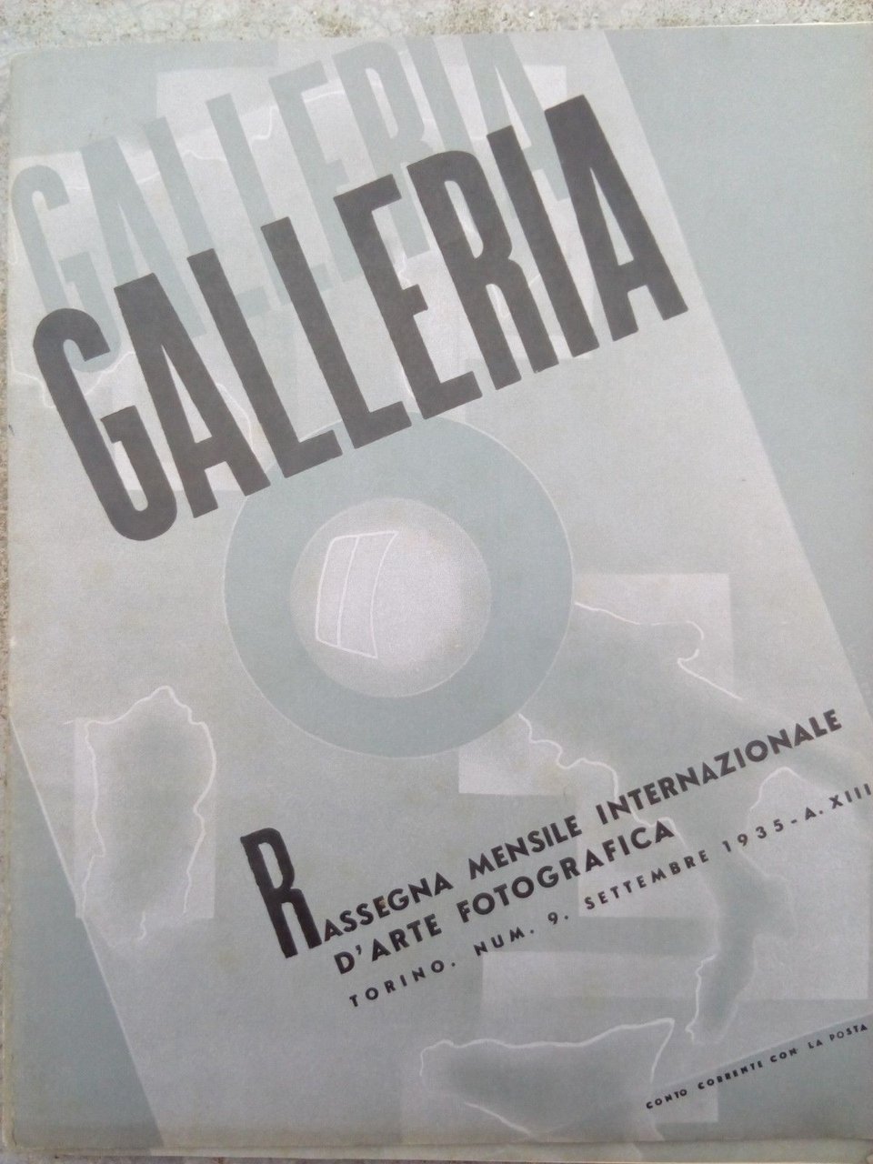 Galleria. Rassegna Mensile Internazionale d'Arte Fotografica (N 9 1935)