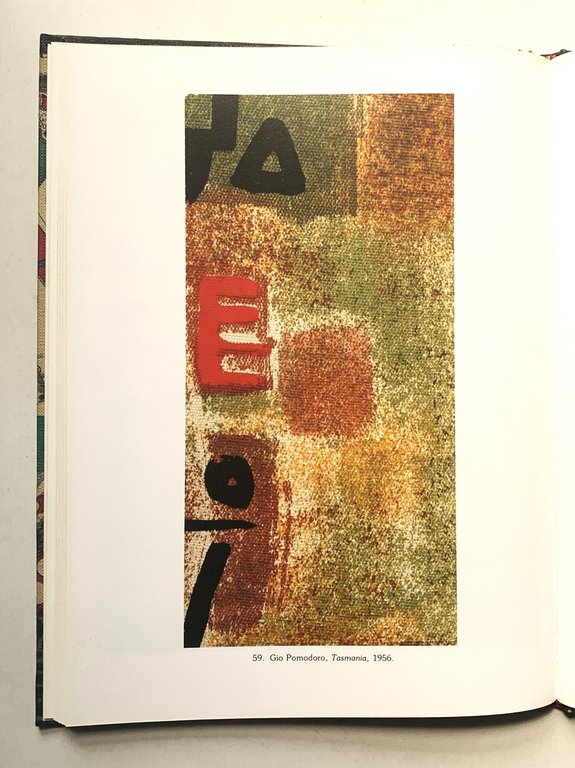 Gio Pomodoro -frammanti di "Tessuto Tasmania" stampa in serigrafia 1956 | Immagine Gallery 4