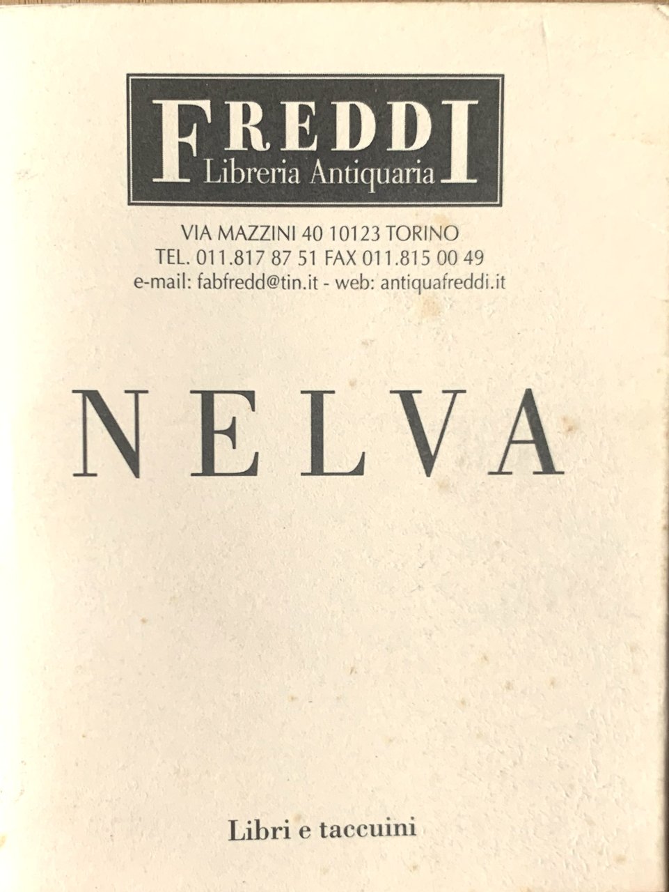 Giorgio Nelva / Nelva