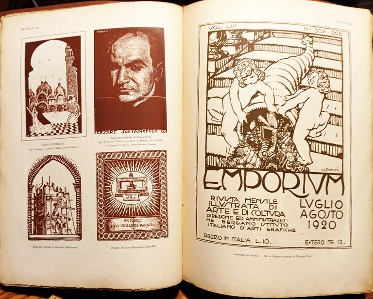 Gli Adornatori delk Libro in Italia BOLOGNA MCMXXIII