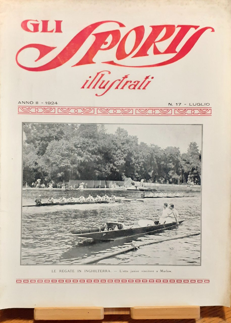 Gli Sports illustrati mensile Luglio Torino 1924