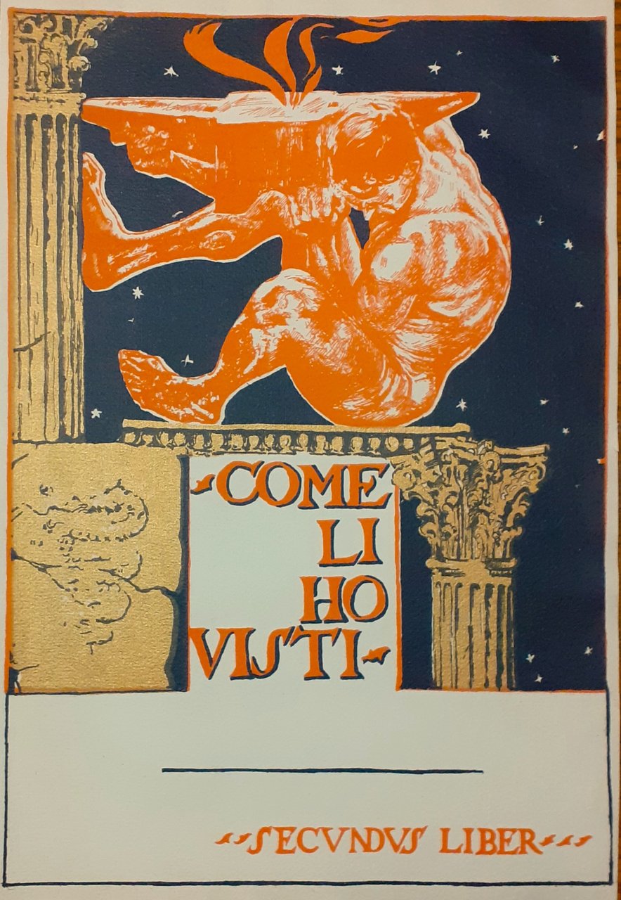 Grafica originale di G. Peroli per copertina di "Come li …