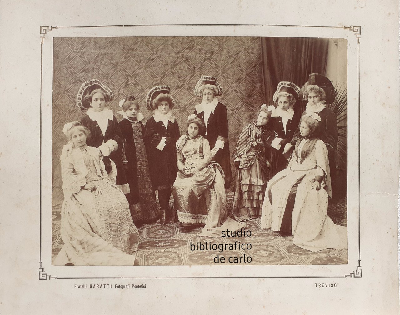 Grande Albumina dei Fratelli Garatti Treviso 1890 c.