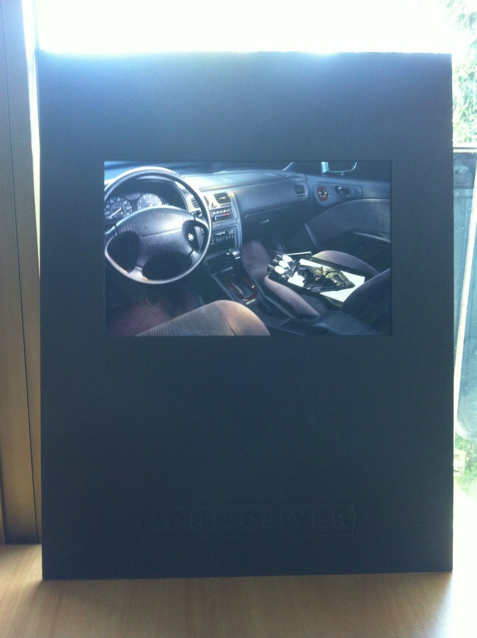 Grande diapositiva pubblicitaria per automobile Subaru - E17997